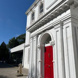 Poached Peach Dessert